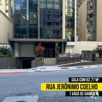 office em Rua Jerônimo Coelho, Centro - Florianópolis - SC