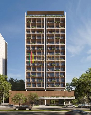 apartment em Avenida Borges de Medeiros, Praia de Belas - Porto Alegre - RS