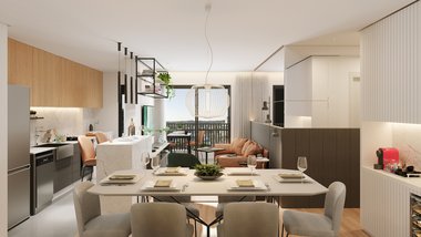 apartment em Rua Nicolau Salomão, Tingui - Curitiba - PR