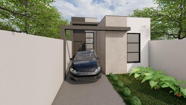 house em Rua Albino Scariot, Jardim Coopagro - Toledo - PR