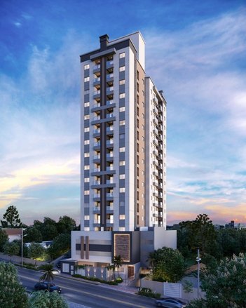 apartment em Rua Pequim, Passo dos Fortes - Chapecó - SC
