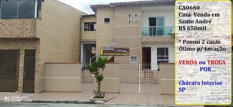 house em Rua General Olímpio Mourão Filho, Centreville - Santo André - SP