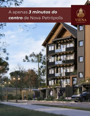 apartment em Rua dos Antúrios, Vila Juriti - Nova Petrópolis - RS