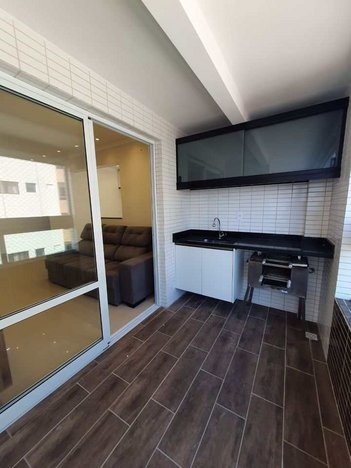 apartment em Avenida Rio Branco, Canto do Forte - Praia Grande - SP