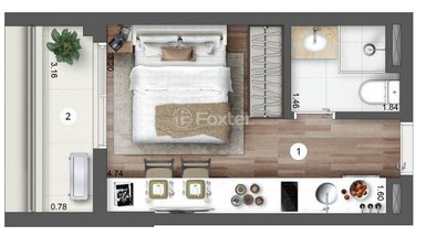 apartment em Rua Alexandre Dumas, Chácara Santo Antônio (Zona Sul) - São Paulo - SP