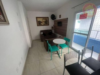 apartment em Rua Eponina, Aviação - Praia Grande - SP