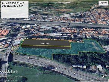 land_lot em Avenida Heitor Villa Lobos, Jardim São Dimas - São José dos Campos - SP