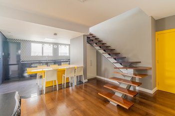 apartment em Rua Euzébio de Queirós, Atiradores - Joinville - SC