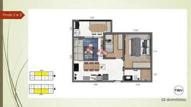 apartment em Alameda Francisco de Assis Rosa Silva, Jardim Brasil - Caraguatatuba - SP