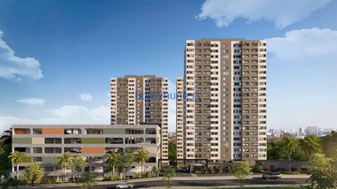 apartment em Rua Carlos Luiz Barroso Ehrenberg, Residencial Galeria Garden - Campinas - SP