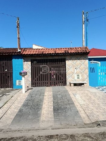 house em Avenida Central, Flórida Mirim - Mongaguá - SP