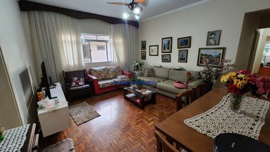 apartment em Praça Washington, José Menino - Santos - SP