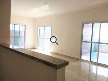 apartment em Rua Francisco Pettinati, Ocian - Praia Grande - SP