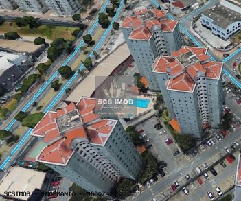 apartment em Rua Dona Silla Nalon Gonzaga, Parque Marajoara - Santo André - SP