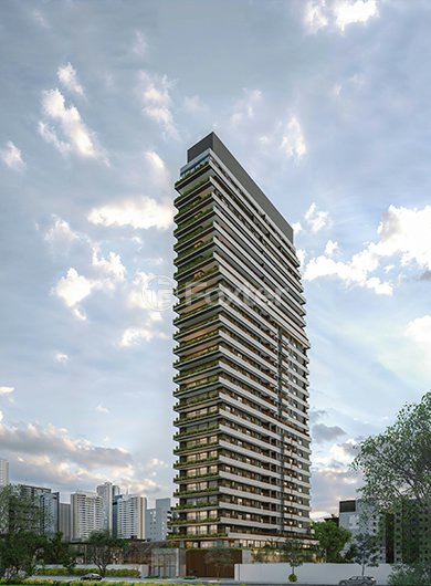 fachada-moderna-com-varandas-e-paisagismo-urbano