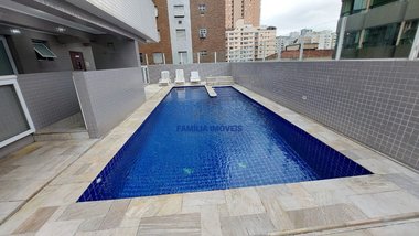 apartment em Rua Pasteur, Gonzaga - Santos - SP