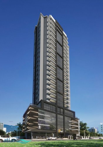 apartment em Rua 240, Meia Praia - Itapema - SC