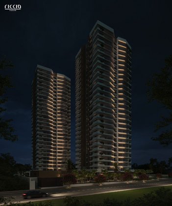 apartment em Rua Armando de Oliveira Cobra, Parque Residencial Aquarius - São José dos Campos - SP