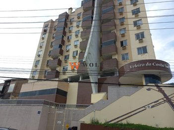 apartment em Avenida Governador Jorge Lacerda, Costeira do Pirajubaé - Florianópolis - SC