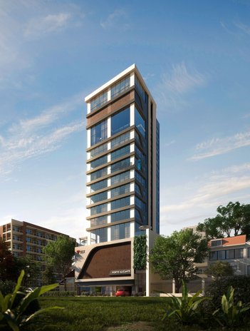 apartment em Avenida Osmar Souza Nunes, Pioneiros - Balneário Camboriú - SC