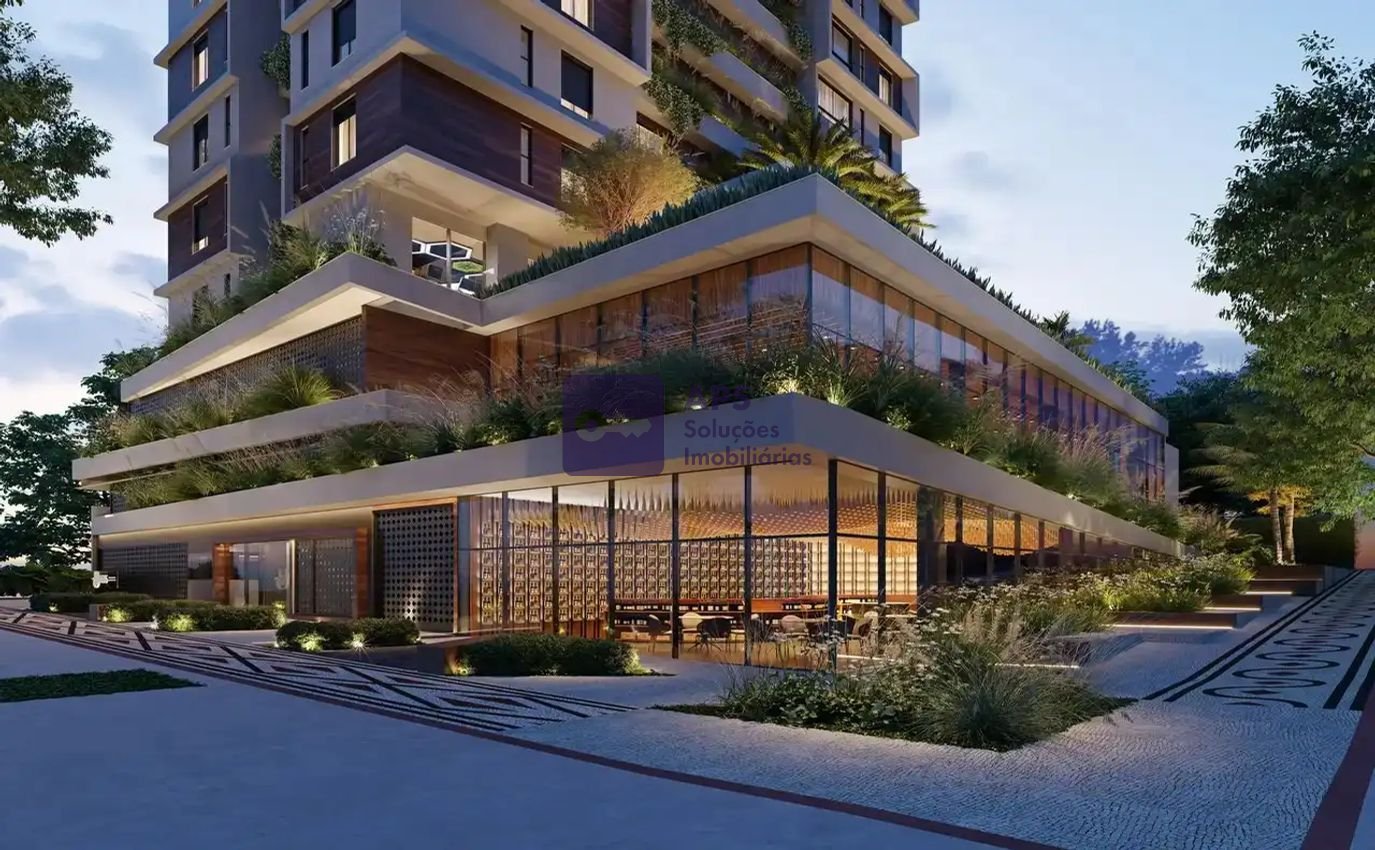 Perspectiva da fachada