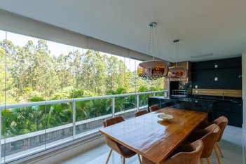 apartment em Alameda Canto dos Pássaros, Tamboré - Santana de Parnaíba - SP