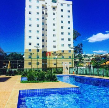 apartment em Avenida das Castanholas, Conjunto Califórnia - Belo Horizonte - MG