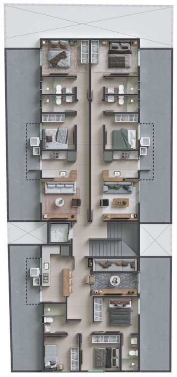 apartment em Janete Clair, Santa Mônica - Belo Horizonte - MG