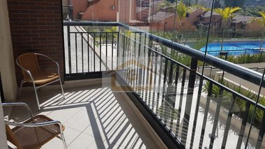 apartment em Estrada Aldeia, Granja Viana II - Cotia - SP
