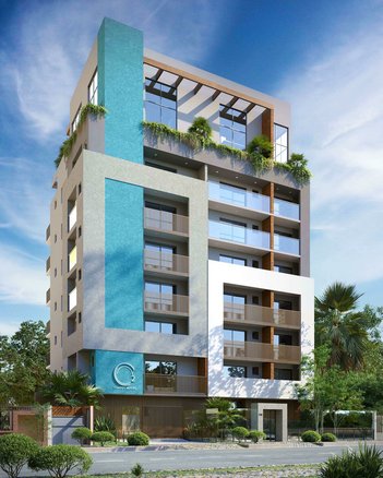 apartment em Rua Padre Anchieta, Mercês - Curitiba - PR