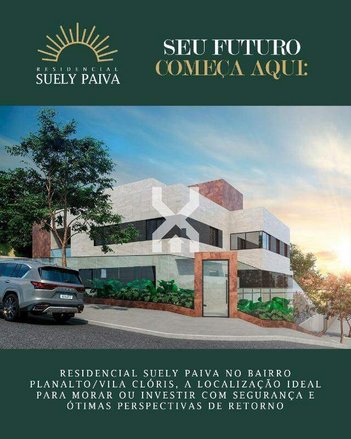 apartment em Rua das Codornas, Vila Cloris - Belo Horizonte - MG