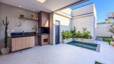 house em Rua Eraclides Miranda, Condomínio Quinta das Palmeiras - Taubaté - SP