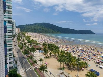 apartment em Alameda Quatro, Canto do Forte - Praia Grande - SP