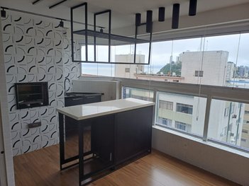 apartment em Rua Coronel Pinto Novaes, Itararé - São Vicente - SP