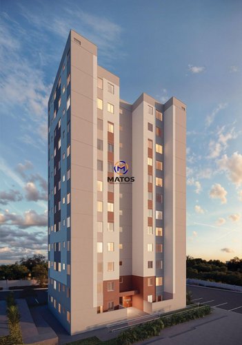 apartment em Rua Antônio Mamedes, Jequitibá - Vespasiano - MG