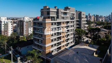 apartment em Rua Presidente Beaurepaire Rohan, Cristo Rei - Curitiba - PR
