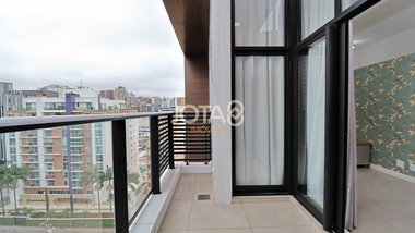 apartment em Rua Coronel Menna Barreto Monclaro, Centro - Curitiba - PR