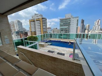 apartment em Avenida General Francisco Glycerio, José Menino - Santos - SP