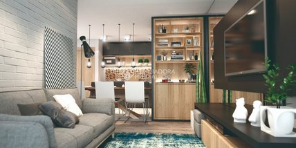 apartment em Avenida Dorival Cândido Luz de Oliveira, COHAB A - Gravataí - RS