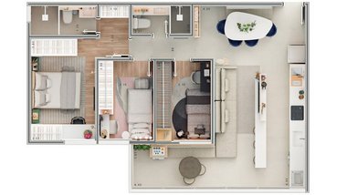 apartment em Rua Miguel Prisco, Centro - Ribeirão Pires - SP