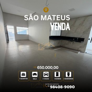 house em Rua B, São Mateus - Montes Claros - MG