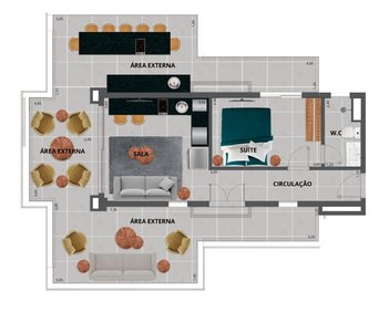 apartment em Rua Manuel Guedes, Jardim Europa - São Paulo - SP