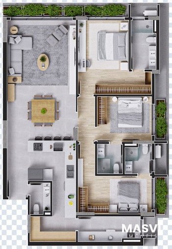 apartment em Rua Prefeito Coronel Antenor Mesquita, Centro - Florianópolis - SC