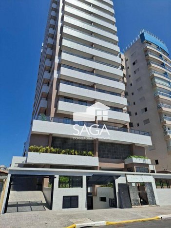 apartment em Rua Copacabana, Guilhermina - Praia Grande - SP