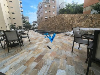 apartment em Rua Chile, Enseada - Guarujá - SP