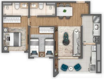 apartment em Avenida Lins de Vasconcelos, Vila Mariana - São Paulo - SP