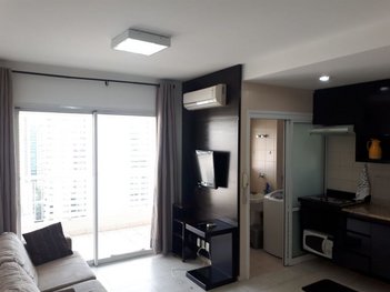 apartment em Rua Sansão Alves dos Santos, Cidade Monções - São Paulo - SP
