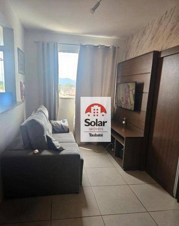 apartment em Rua Voluntário Benedito Sérgio, Parque São Cristóvão - Taubaté - SP