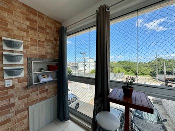 apartment em Adélia Schroeder Pontes, Serraria - São José - SC