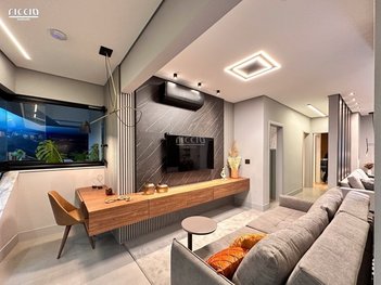 apartment em Rua Armando de Oliveira Cobra, Parque Residencial Aquarius - São José dos Campos - SP